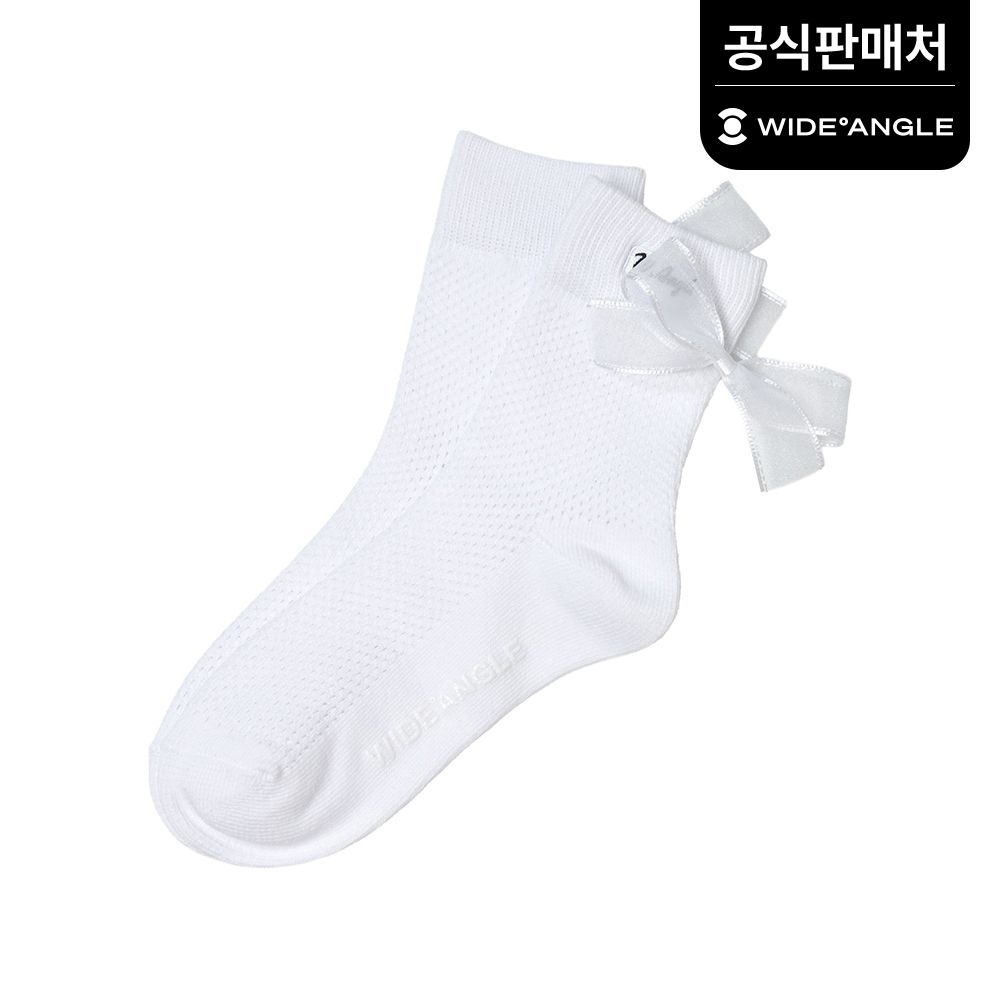 와이드앵글 정상가 13,000원  와이드앵글 공식 여성 골프 CO 매쉬조직 미들 논파일삭스 WWP26S04W2
