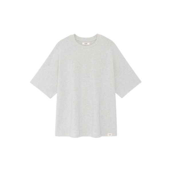 GLOWNY <매장정품> 글로니 GLOWNY G COZY BOX TEE (MELANGE GRAY) GC26SPTS003MGR 617775