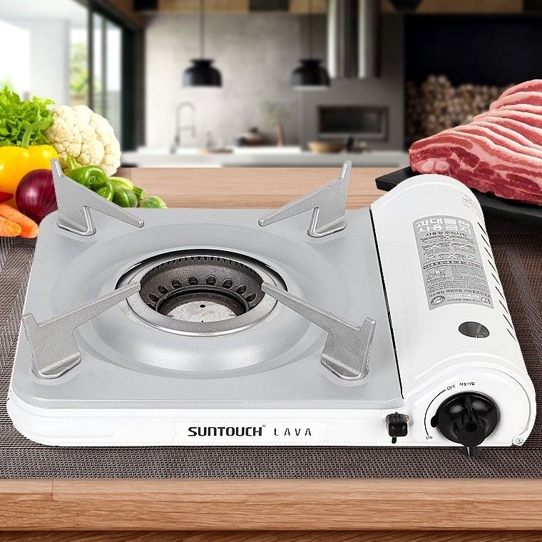 캠핑용 그리들 스토브 라바 렌지 부탄버너 휴대용 미니 고화력