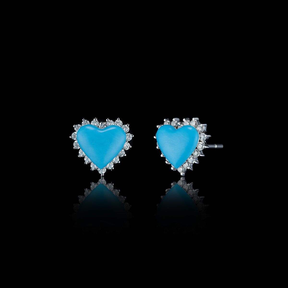 메트로시티 주얼리 [롯데온 단독] 18K 화이트 골드 귀걸이 A201DE8003W8F