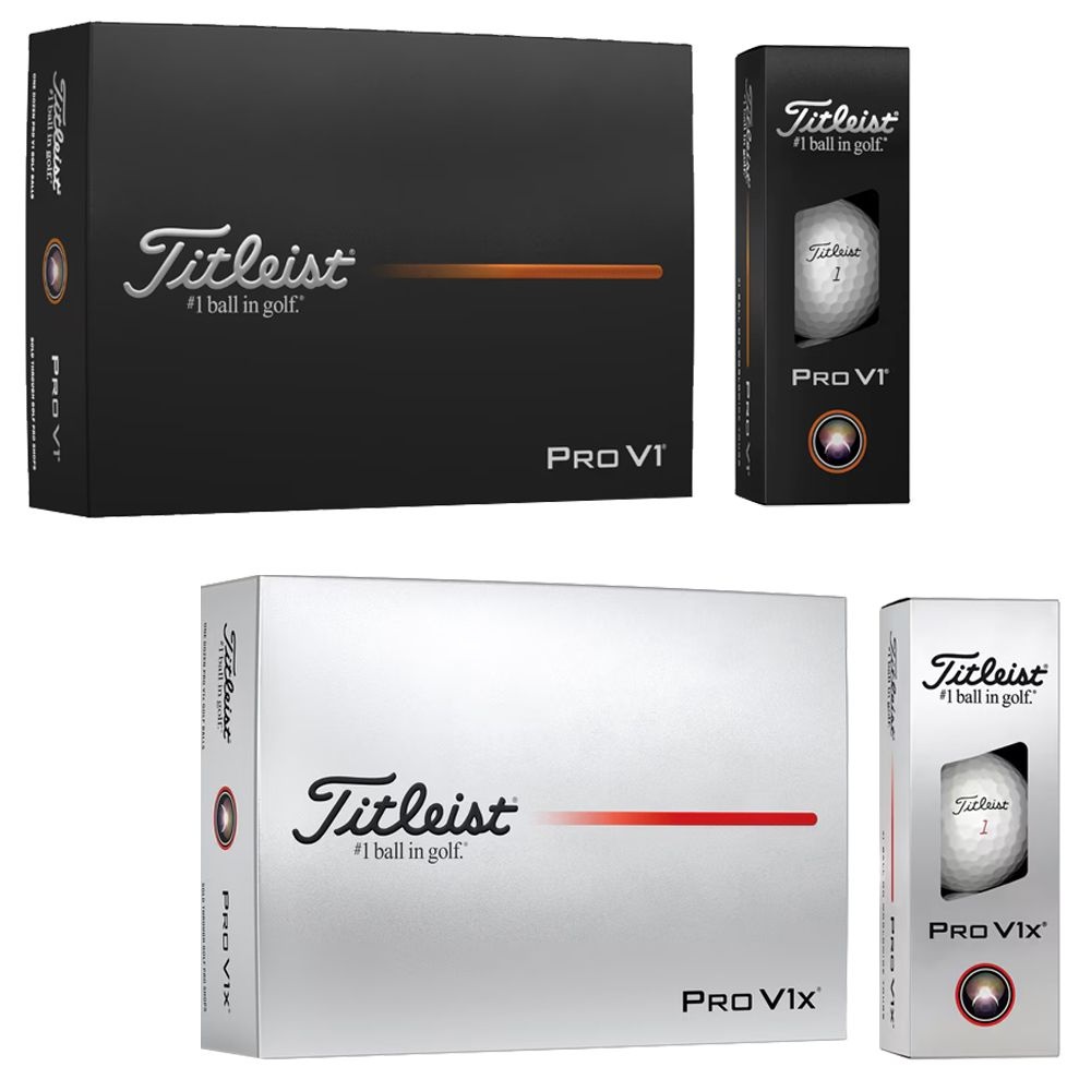 타이틀리스트 Pro V1 골프공 2025년 12개입 1다즌