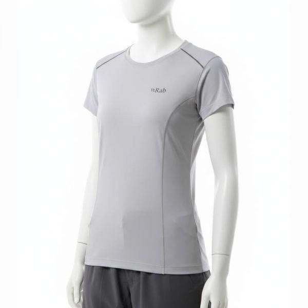 [랩(아웃도어)] 랩 RAB 여성 포스 티셔츠 등산 반팔 기능성 다크퓨터 QBL-06-DPW