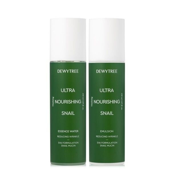 피코스텍 [듀이트리] 울트라 너리싱 스네일 영양 달팽이 스킨 토너 150ml + 에멀젼 로션 150ml