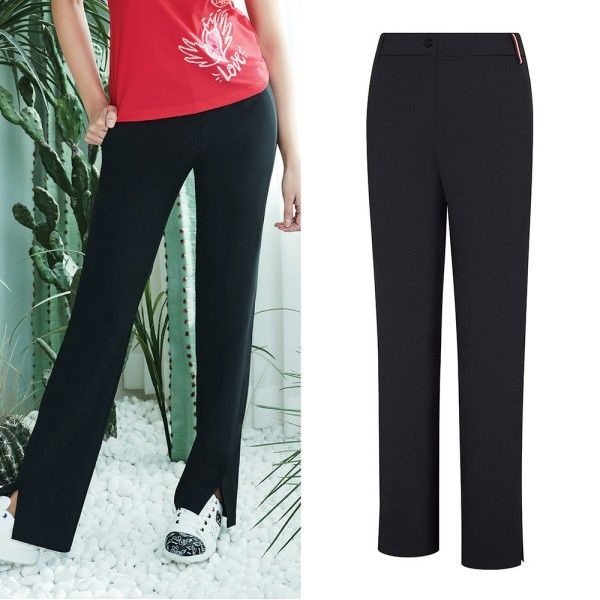 비티알 [하프클럽]비티알 여성 봄 냉감 부츠컷 슬릿포인트 골프바지 맥스W(B)(여) BTP9144W