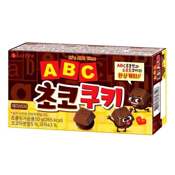 오피스디포 ABC초코쿠키 50g 롯데