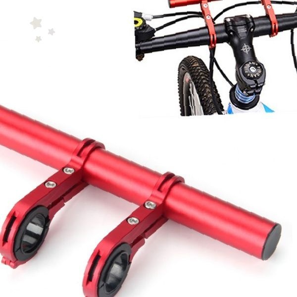 자전거 핸들바 확장 거치대 킥보드 라이트 액세서리 추가 장착 멀티 연장 마운트
