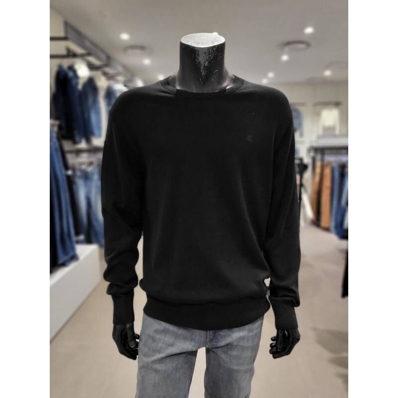 켈빈클라인 Calvin Klein 남성 스무스 코튼 크루넥 스웨터(40LM300-UB1) 416696