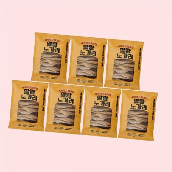 ()말랑노가리 70미(140g X 7팩 팩당 10미) 4566579