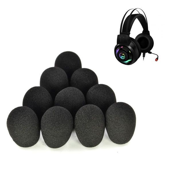 팀스콜피온 LUCA G701 헤드셋 마이크 스펀지 커버 5개 1세트 헤드폰 윈드스크린