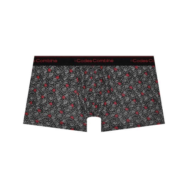 코데즈컴바인이너웨어 ltgt CODES COMBINE INNERWEAR 블랙로즈 하트포인트 드로즈 CFMDR143BK 1145185