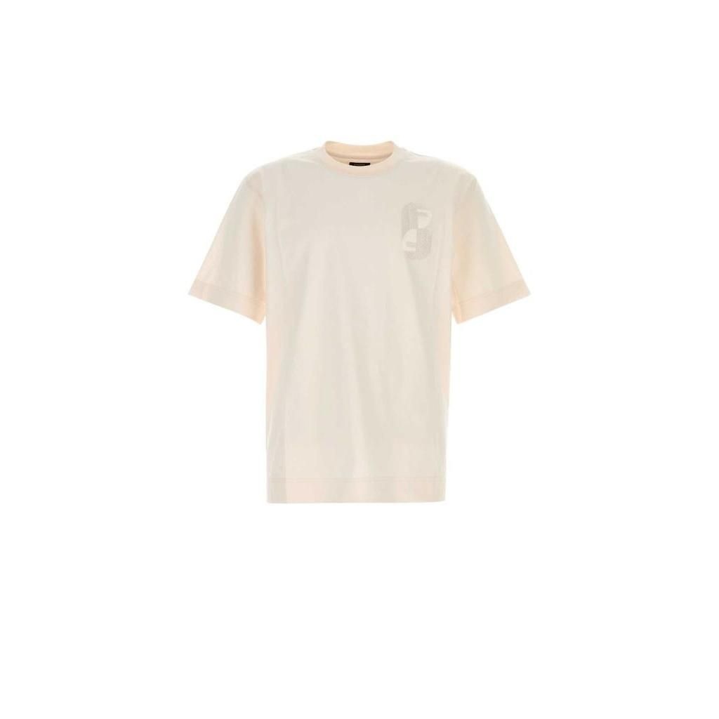 펜디 Fendi 로고 디테일 크루넥 티셔츠 FY0936AOZ6 F1J7C TP956834330