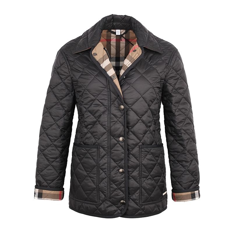 버버리 여성 달리 다이아몬드 퀼팅 재킷 DALRY 8084194 (BLACK)
