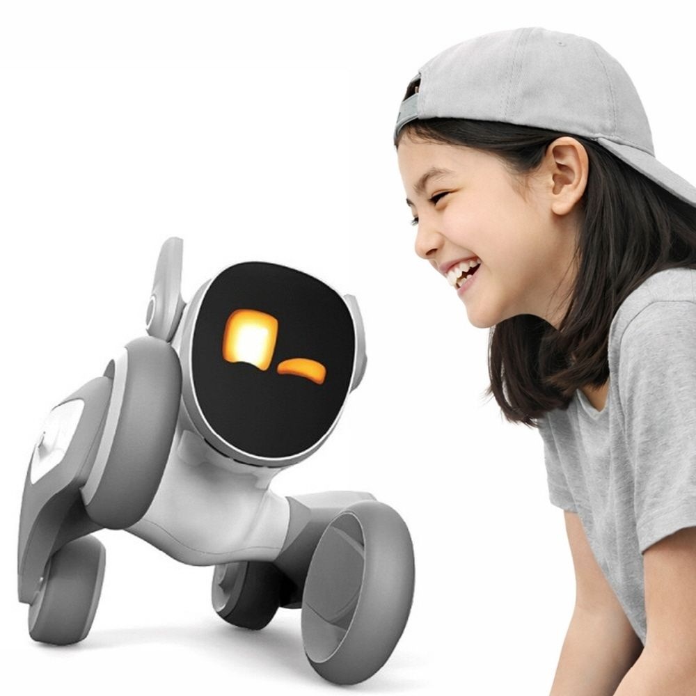 KEYi Technology 루나 2세대 강아지 반려 로봇 펫 충전독 포함 AI GPT-4o 한국어 국내 A/S