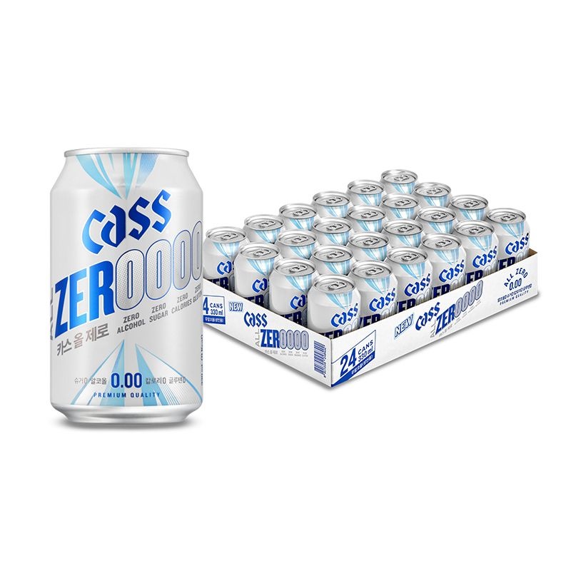 카스 올제로 0.00 330ml X 48캔 논알콜 무알콜맥주맛