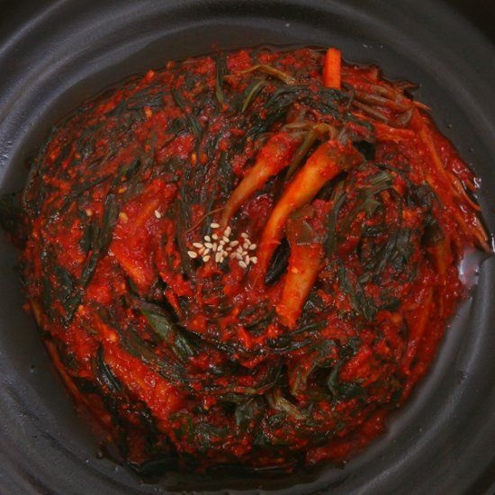 [온누리상품] 친환경팔도 여수 고들빼기김치 1kg