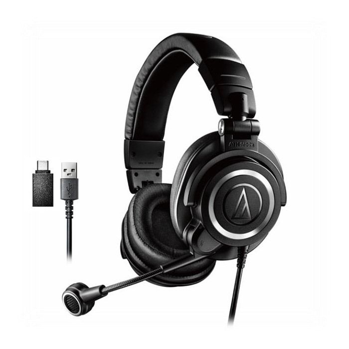 [해외] 오디오테크니카 ATH-M50xSTS-USB 스트리밍 헤드셋 오디오