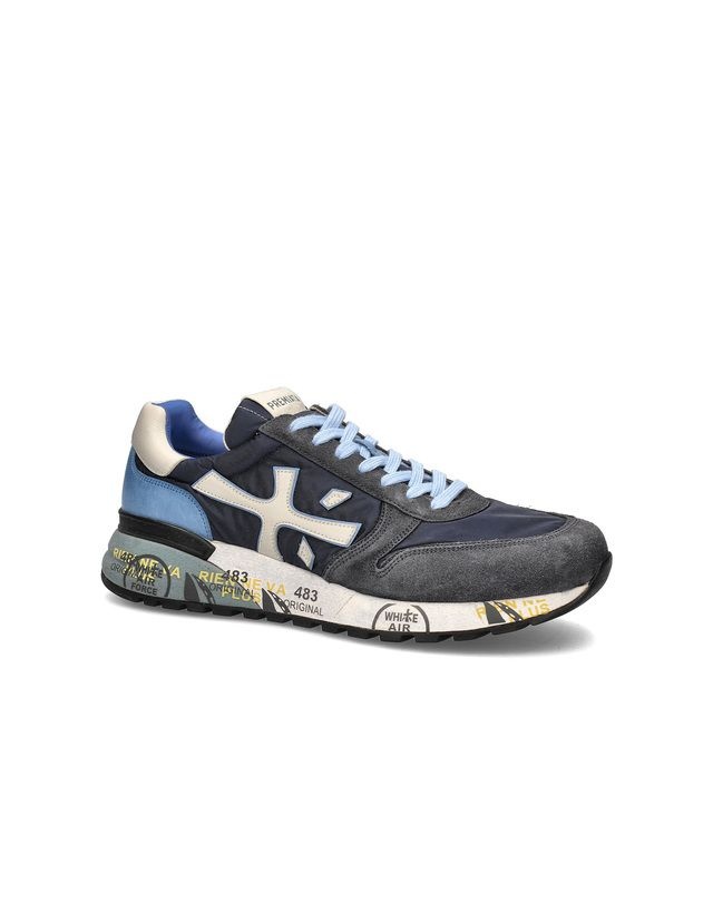 프리미아타 [24SS] [주말특가][MICK] 네이비 남성 믹 스니커즈 HTSO4E853N2