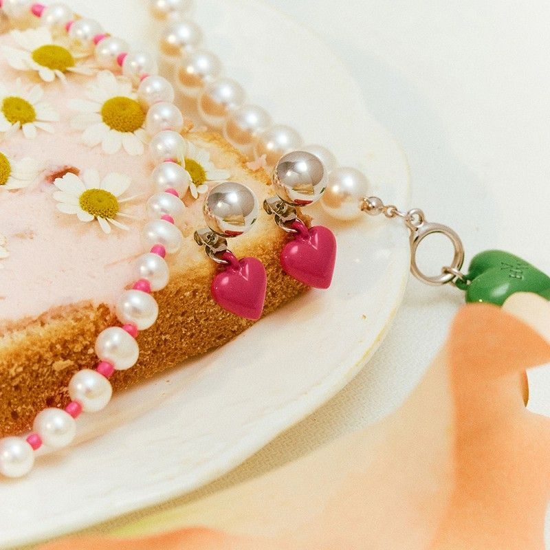 빈티지헐리우드  3-Way Heart Ball Earrings_VH2313EA003B 3019978