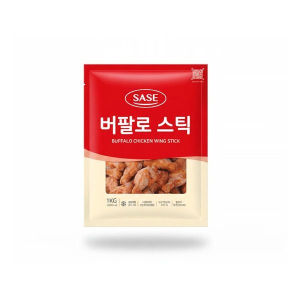 사세 버팔로스틱 1kg / 냉동 닭봉 에어프라이어