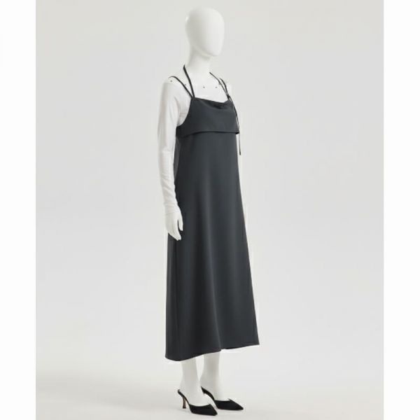 탑걸 TOPGIRL 홀터넥 레이어드 롱 원피스 드레스 T611DS500