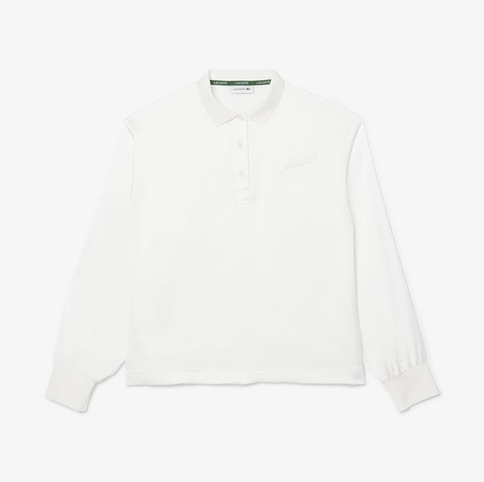 [국내 백화점] 라코스테 여성 25FW 플루이드 긴팔 폴로탑 CF5442-55N-70V CF5442-55N-70V-EJS [인기상품]