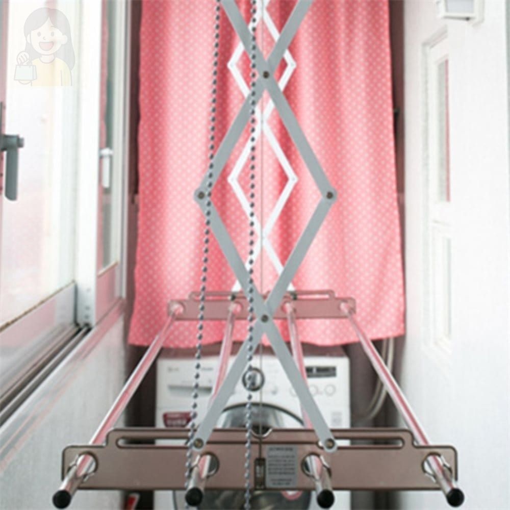 S자사협력사 솔선 건조대 반자동 CH4180 대형빨래건조대 실내빨래건조대 베란다천장빨래건조대