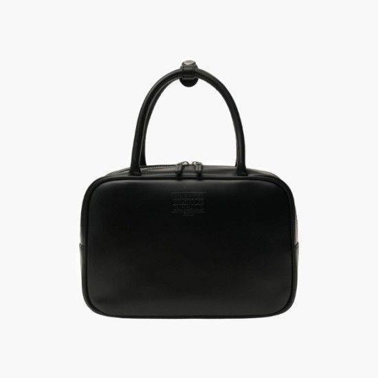 마리떼프랑소와저버 마리떼프랑소와토트백 TQK MFG45SBG101BLK CLASSIC LOGO SQUARE TOTE BAG black