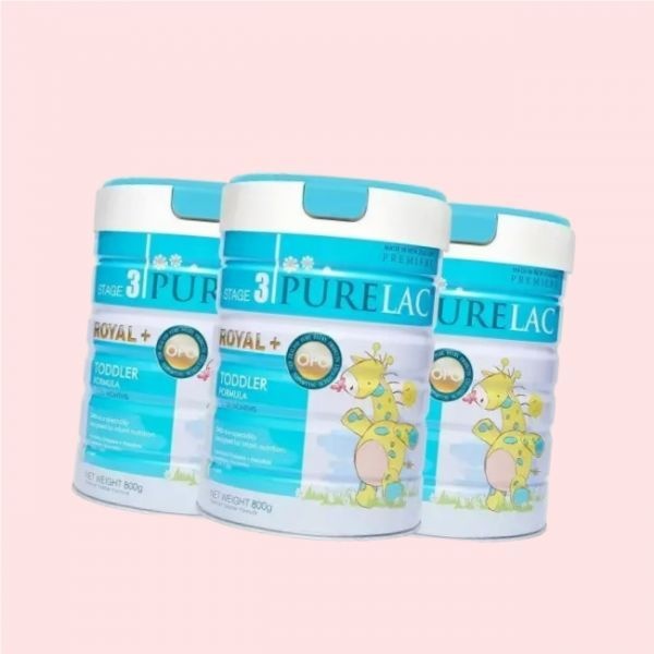 메이드잇 퓨어락로열플러스 분유 3단계 (12 36개월) 800g 3캔 4637103