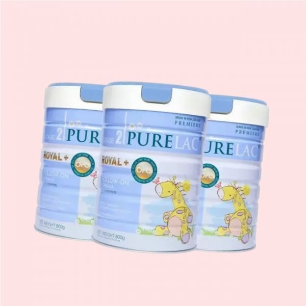 메이드잇 퓨어락로열플러스 분유 2단계 (6 12개월) 800g 3캔 4637062