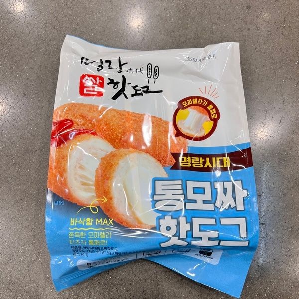 명랑시대 통모짜 핫도그 90g x 8개입