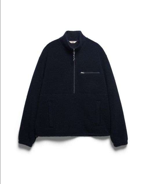 헤지스레이디스 HAZZYS HIS 네이비 하프집업 플리스 풀오버 HRJU6E812N2 148160