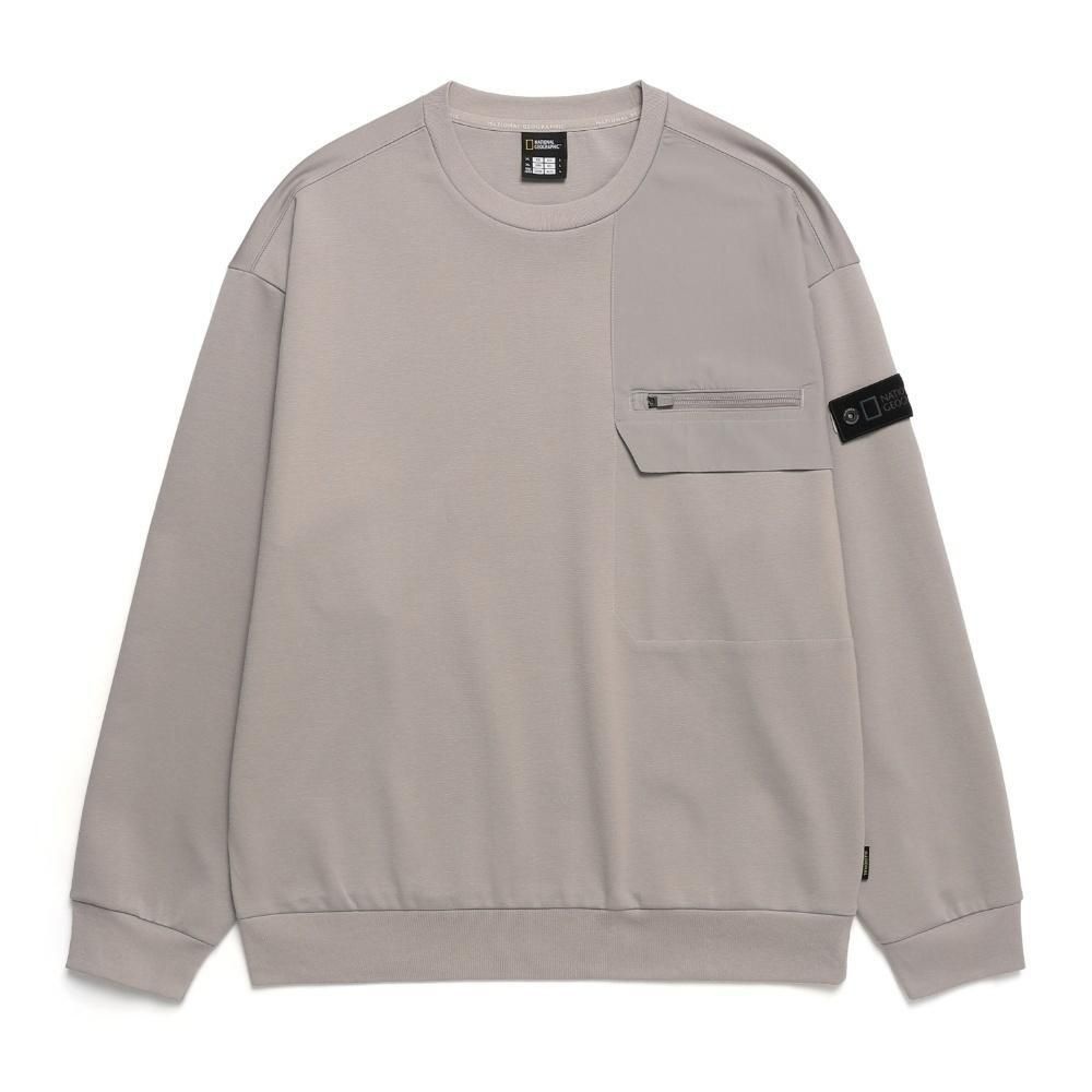 내셔널지오그래픽 카노푸스 포켓 맨투맨 (세미오버핏) N241USW220_054 435720