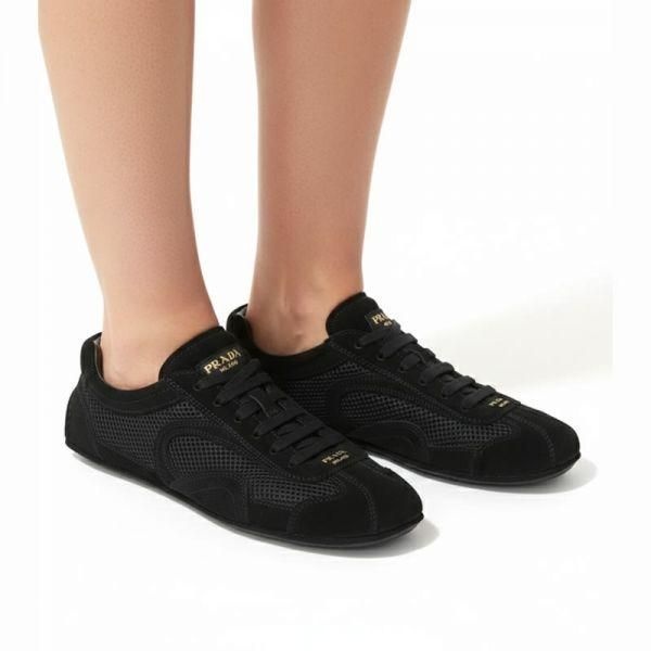 프라다 26SS 몬테카를로 리에디션 2005 스웨이드 메쉬 스니커즈 1E247O 3D8C F0002