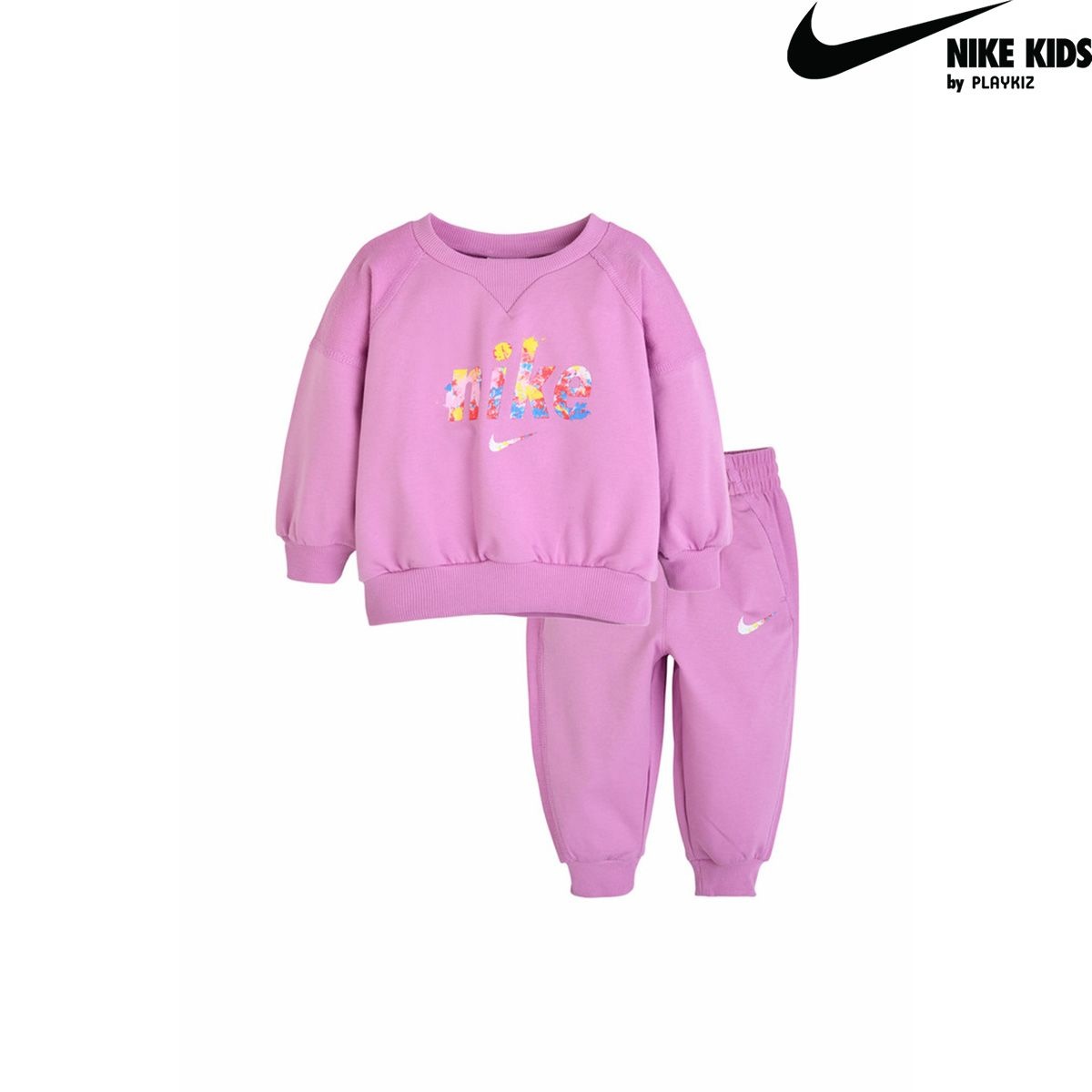 [롯데백화점] 나이키 키즈 나이키 E1D1 맨투맨 세트 퍼플 3-7세 A261ST132P LE1221175719