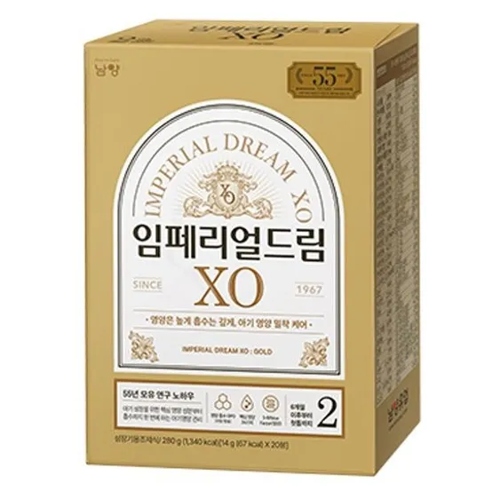 임페리얼드림XO 분유 2단계, 800g, 3개