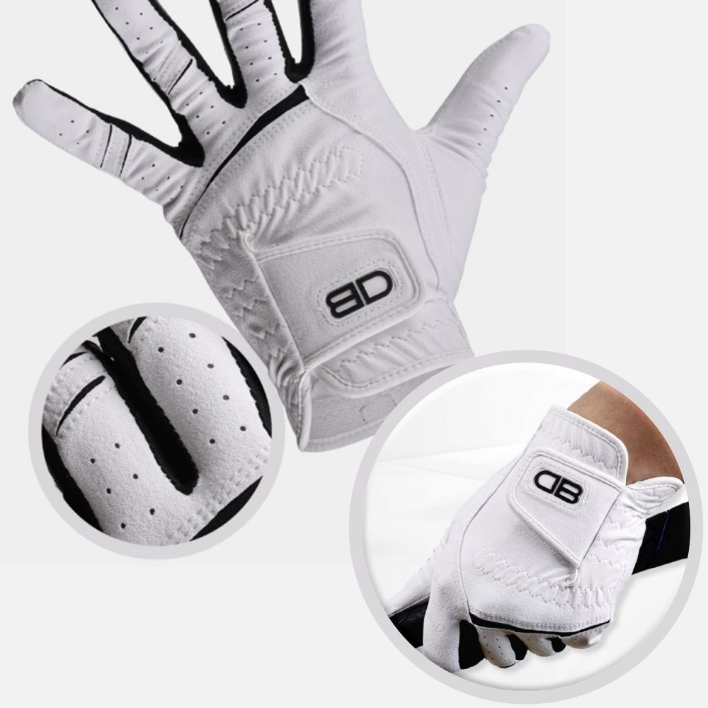 골프장갑 논슬립 미끄럼 방지 신축성 고탄성 극세사 프리미엄 남성 왼손 3p