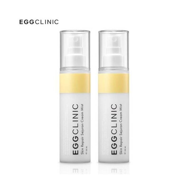 LOTTEON 보습관리 [에그클리닉] 스킨 리페어 새쥬란 크림 미스트 100ml 2개