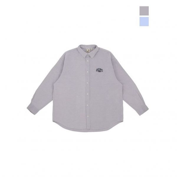원더플레이스 [오션퍼시픽(OCEAN PACIFIC)] 면100 맨 OCPC 옥스포드 오버사이즈 기모 셔츠