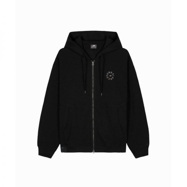 뉴발란스 NEW BALANCE NBMDG21323 UNI 740 Shifted 와플 후드집업 BLACK NBMDG2132319 151023