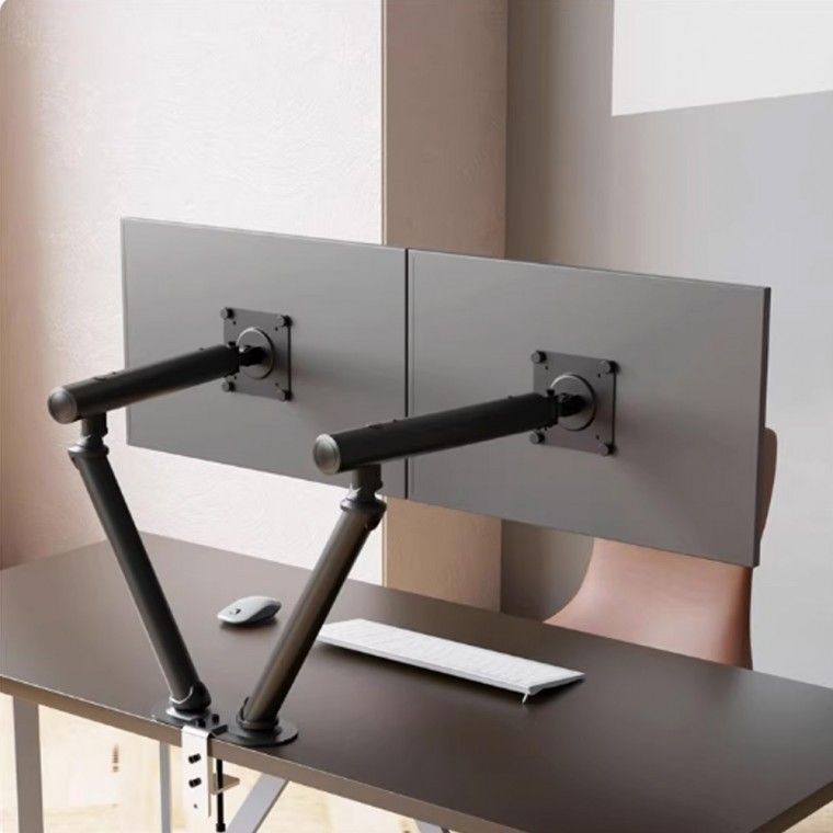 아크 M5 듀얼 모니터암 36인치 고중량 거치대 컴퓨터 책상 업무 PC방 모니터 스탠드 받침대 데스크테리어