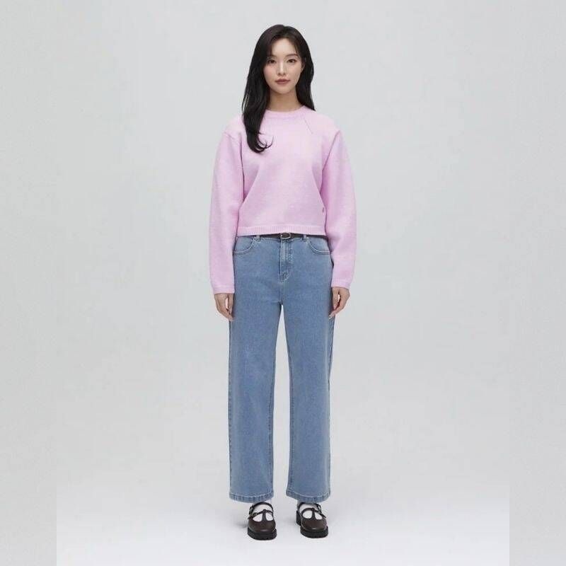 플라스틱아일랜드 릴렉스 레귤러핏 데님 팬츠 PS7DP201 971731