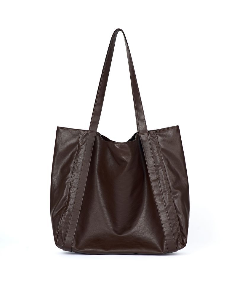 하아카이브 HAHARCHIVE WITH STALKERS 2웨이 포 레더 숄더백 브라운 SFAUXLEATHER SHOULDER 3100..