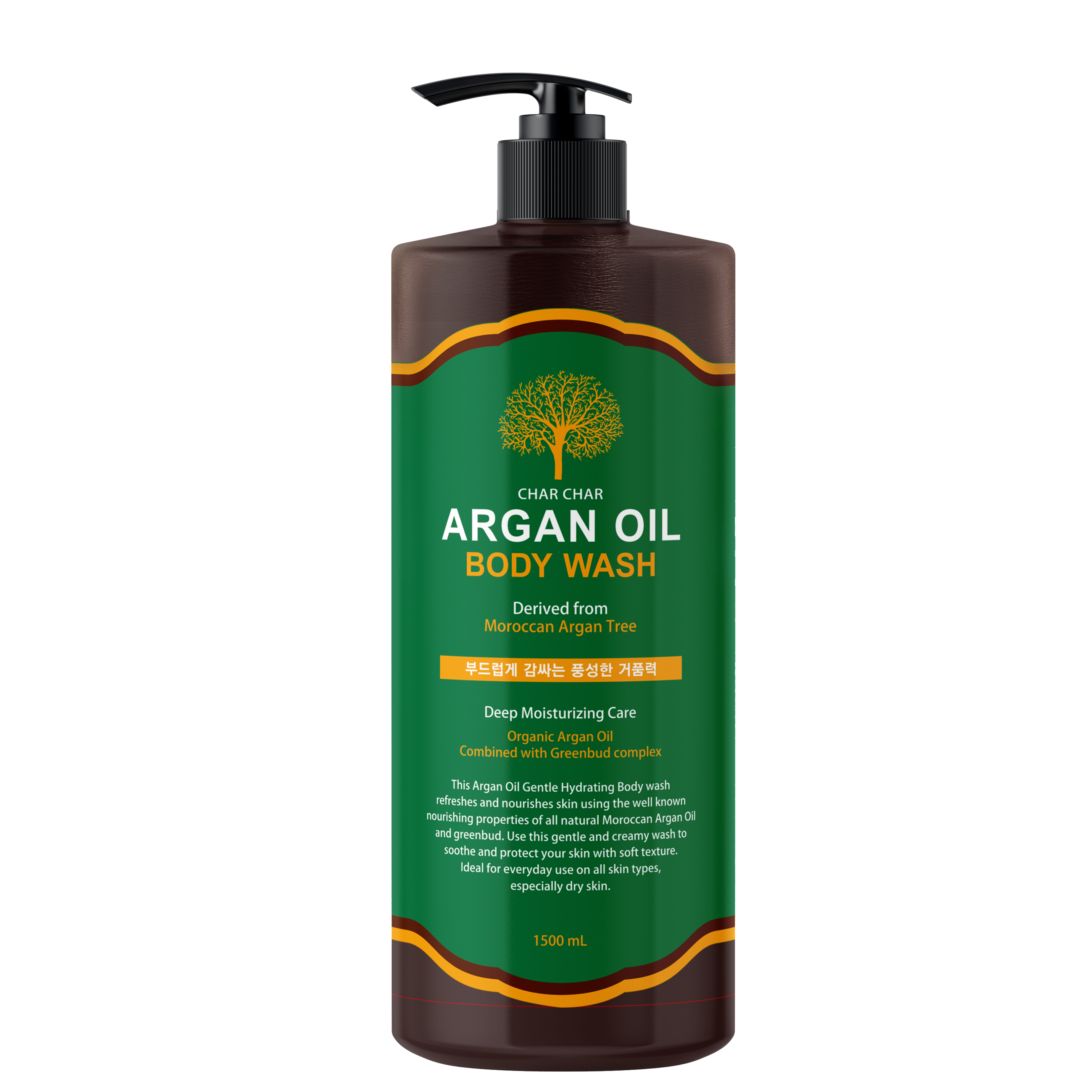 에바스 샤샤 아르간오일 향좋은 약산성 대용량 바디워시 바디클렌져 샤워젤 1500ml (1개/2개 택1)