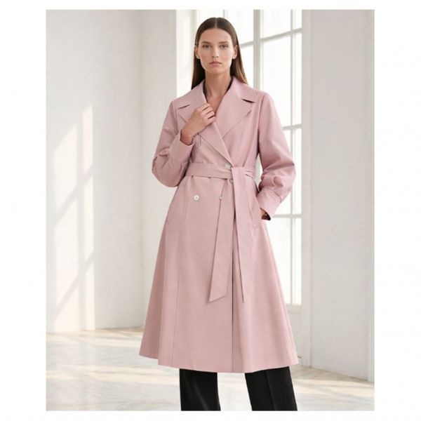 SI 벌룬슬리브 벨티드 트렌치 코트 NAB2601 1197420