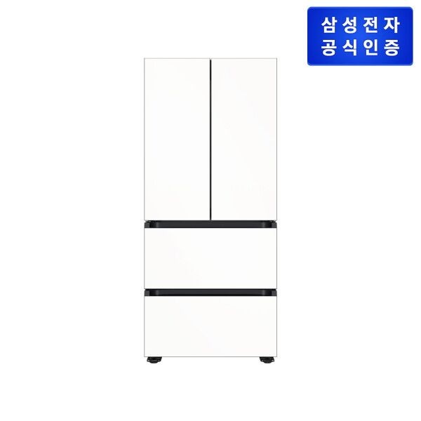 삼성전자 삼성전자 [삼성전자] [490L] 비스포크 김치냉장고 RQ49DB9402EW [AI 정온 모드][에센셜 화이트]