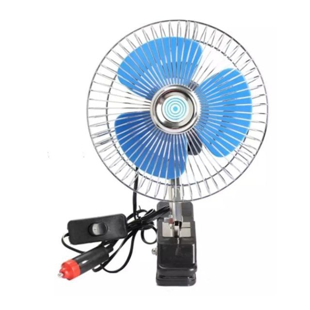 계절가전 여름선풍기 차량용 24v 시거잭집게형 여름가전 일반선풍기