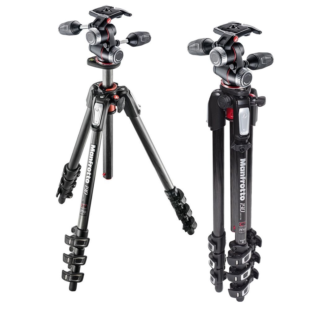 맨프로토 [내일도착보장] 맨프로토 카본 삼각대 킷 MT190CXPRO4 + MHXPRO-3W 3웨이헤드
