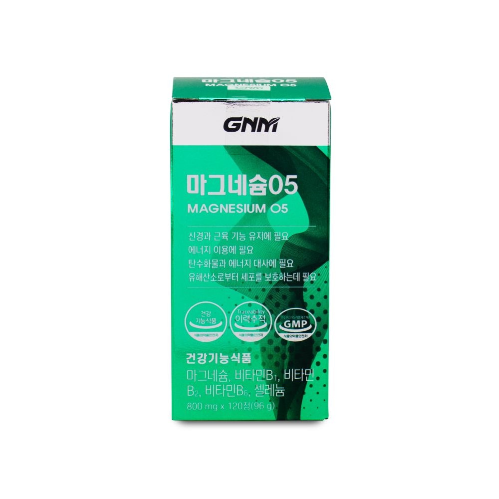자연의품격 GNM자연의품격 마그네슘05 800mg x 120캡슐 X 1박스 I