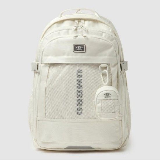 엄브로(UMBRO) 백팩 KQF UQ123CBP13-SCW 피쳐 백팩 (27L)_구성품 신주머니&미니 파우치 / sweetcorn