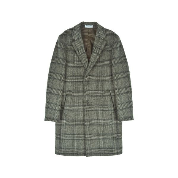 <매장정품> 레노마 RENOMA RENOMAHOMME 울혼방 클렌체크 체스터코트 브라운 RNLMBH63A 624824